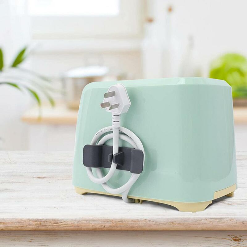 Wire Holder High-quality ABS Cable Winder Cable Clip Organizer Desktop Tidy Wire Holder for Living Room