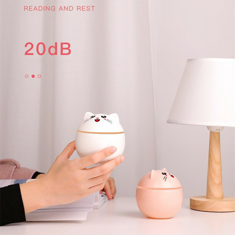 300ML Mini Portable Ultrasonic Air Humidifer Aroma Essential Oil Diffuser USB Mist Maker Aromatherapy Humidifiers for Home Table