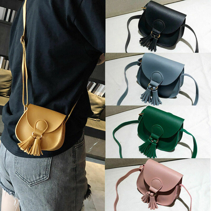 女の赤ちゃんのためのサマーバッグ,ショルダーストラップ付きの小さな革のバッグ,タッセル付きの単色,卸売,2022