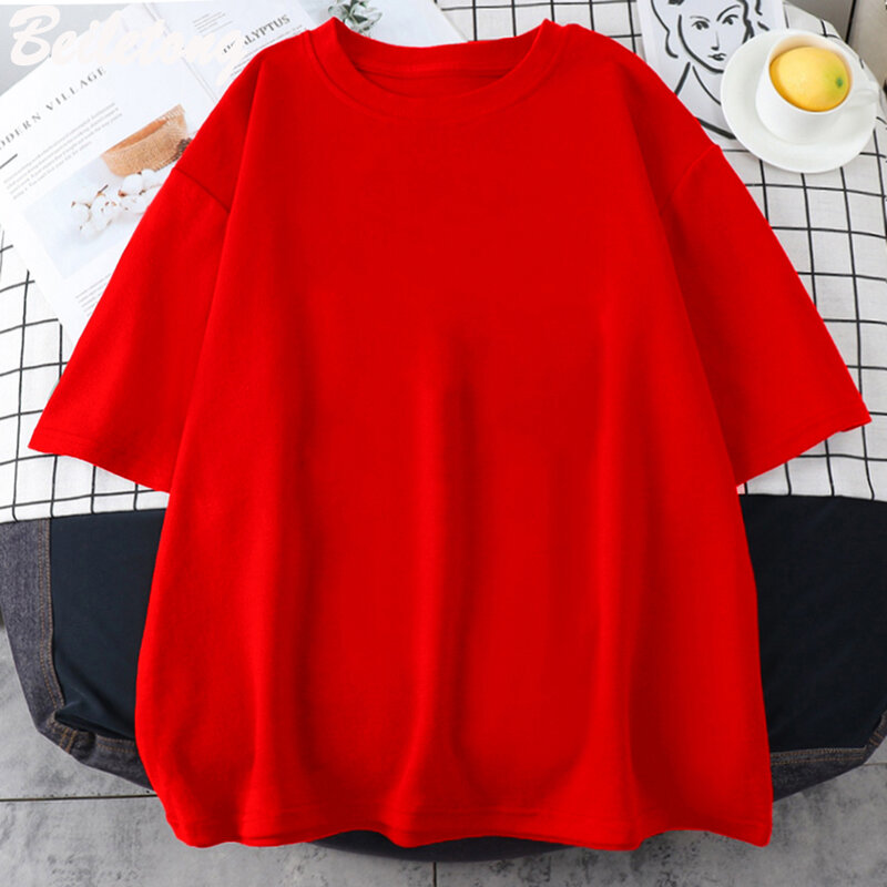 Camiseta com estampa confortável masculina e feminina, blusa Harajuku, 80% algodão, respirável, na moda, verão, nova