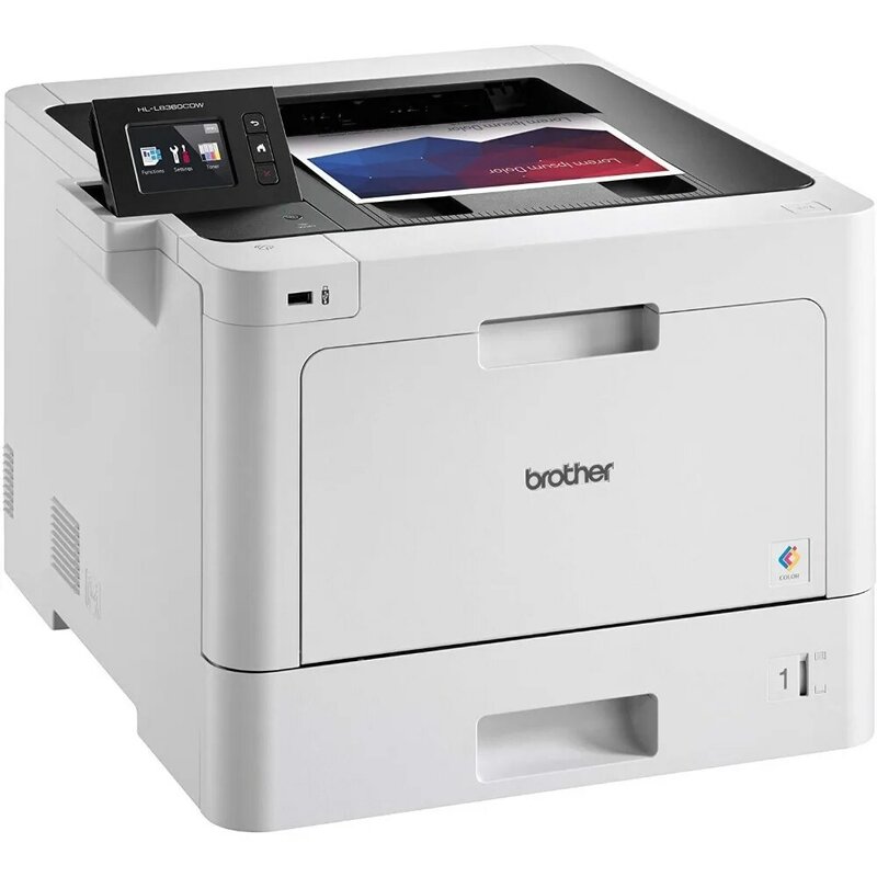 เครื่องพิมพ์เลเซอร์สีสำหรับธุรกิจ, HL-L8360CDW, ระบบเครือข่ายไร้สาย, การพิมพ์สองด้านอัตโนมัติ, การพิมพ์มือถือ, การพิมพ์ระบบคลาวด์