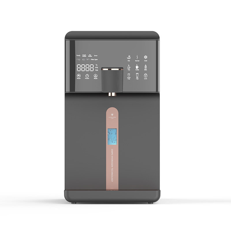Hoge Kwaliteit Desktop Type Koude Warme Fles Waterfilter Dispenser 200gpd Koeling Commerciële Waterzuiveraar Machine