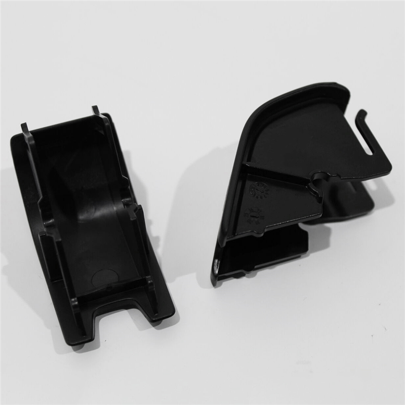 1 pasang Hook kait kursi mobil penutup ISOFIX potong pengekang anak untuk Audi A3 V8 2015-2023 tutup Slot Isofix hitam