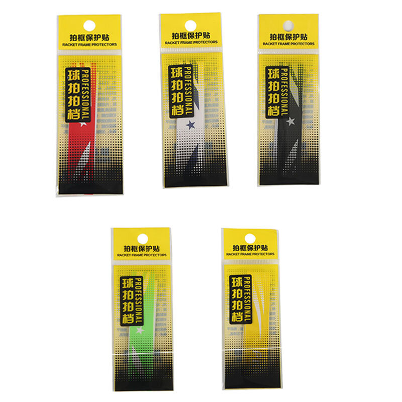 Badminton Racket Head Protection Sticker Racket Head Protective Sticker Wear-Resistant Badminton Racket Accessories