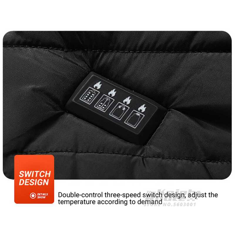 21 Areas Self Heating Vest Men's Heating jacket Thermal Women's USB Heated Vest Camping Warm Clothing Washable Fishing Winter