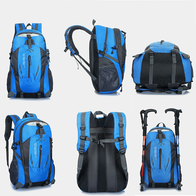 Men's Women's Waterproof Backpack Men Travel Pack Sports Bags Women Outdoor Hiking Climbing Camping Backpacks For Male Female