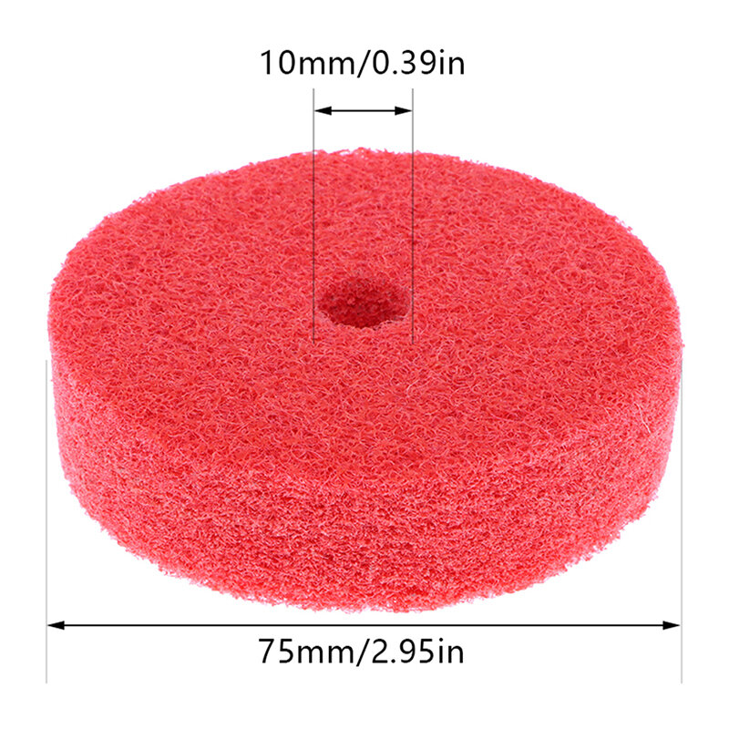 3Inch 75mm Nylon Grinding Wheel Buffing Wheels For Polishing Of Metal Wood Plastic Power Tool Accessories Part
