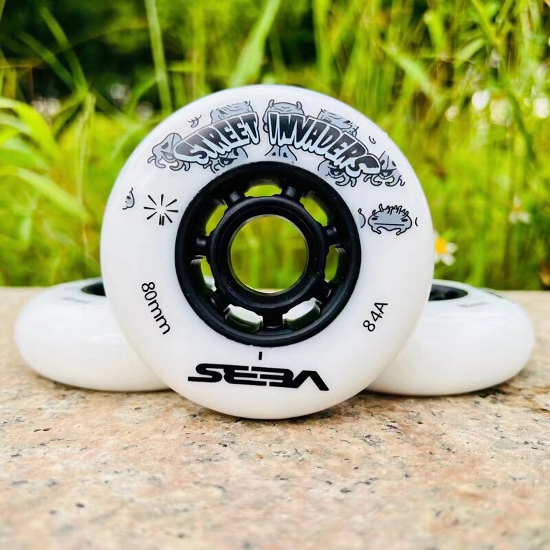 SEBA aster A Street Invrough Skating Wheel Patines, Roller FSK Inline Skates Wheel pour HV, 72, 76, 80mm, 4 pièces par lot