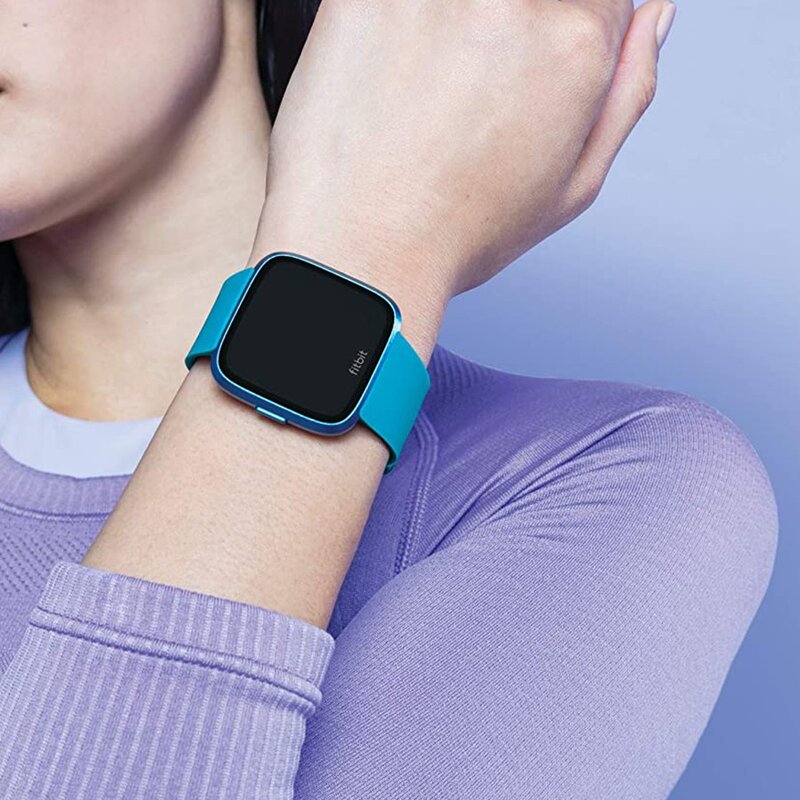 Fitbit-reloj inteligente VERSA LITE, dispositivo con control del ritmo cardíaco, resistente al agua, con caja sellada
