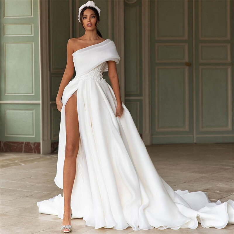 Robe de soirée longue légère pour femmes, robes de soirée de luxe pour femmes, robe mince pour mariage, téléphones Dubaï, 2023