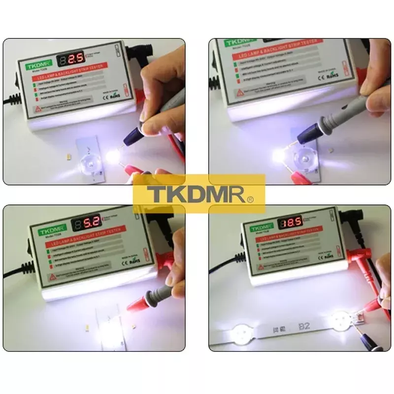 TKDMR LED مصباح حبة واختبار الإضاءة الخلفية لا حاجة تفكيك شاشة LCD جميع شرائط LED أضواء إصلاح اختبار الانتاج 0-300 فولت