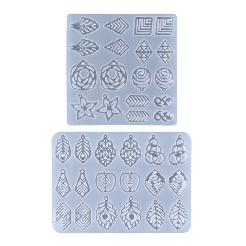Earring Resin Mold is Used for Resin Casting Jewelry Making Resin DropShip