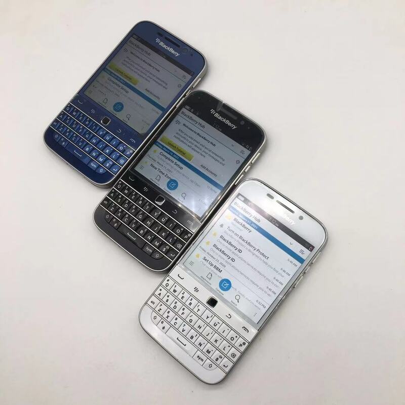 BlackBerry-Téléphone Portable Classique Q20(-1-2-3-4) Reconditionné et Débloqué, 16 Go, 2 Go de RAM, Appareil Photo 8MP, Livraison Gratuite