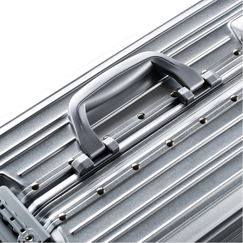 Aluminium Magnesium Legierung große Gepäck bietet mit Rädern Reisekoffer mit Rädern versand kostenfrei Kabine Mode Koffer
