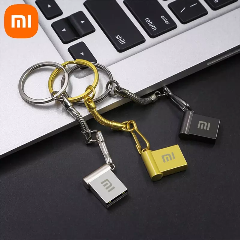 Xiaomi-Clé USB en métal portable, clé USB 3.0, disque mémoire haute vitesse, transmission de données, 1 To, 2 To