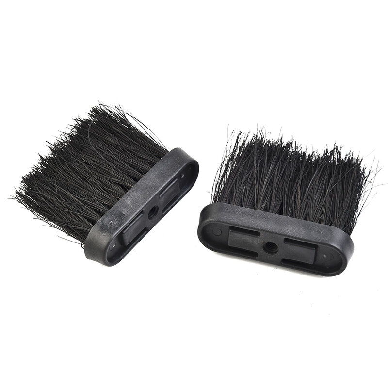 Durable High Quality Hot Fireplace Brush Hearth Brushes Oblong Replacement S/l Set Accessories Fire Tools Head