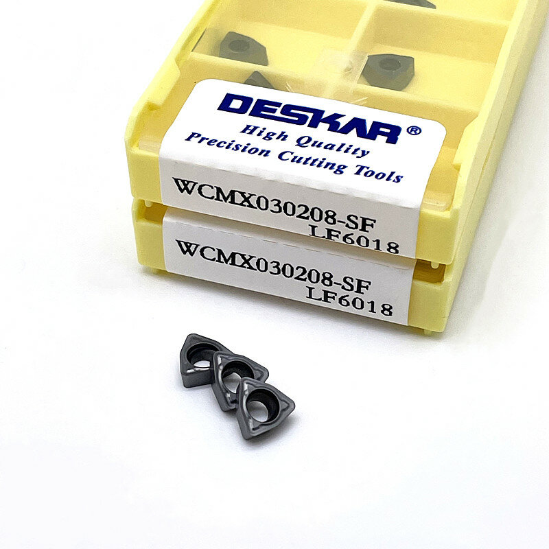 WCMX030208 WCMX040208 WCMT050308 WCMT06T308/080412 LF6018 LF6118 tornio CNC utensili per tornitura inserti in metallo duro tipo U materiale generale