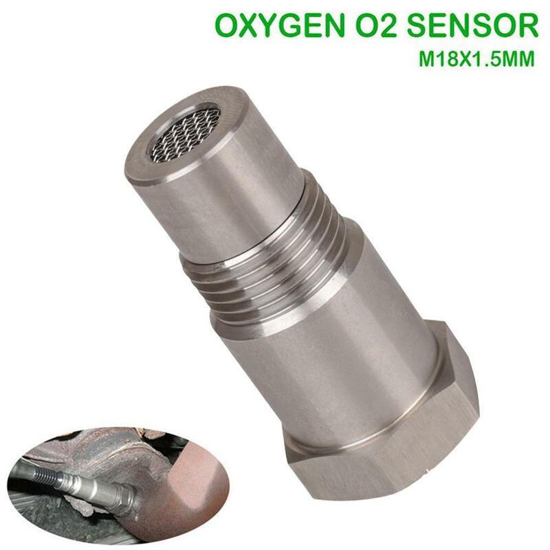 Adaptador Automóvel-Filtro Sensor De Oxigênio, Parafuso De Extensão, M18 x 1.5, Eliminador De Luz Do Motor, Catalisador Off Road