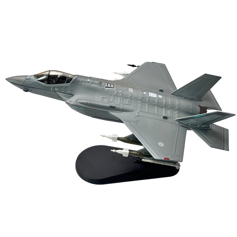 Exército dos EUA F-35 F-35A F35, Relâmpago II, Joint Strike, Jet Fighter, Diecast Metal Plane, Modelo de Aeronave, Brinquedo Infantil, Escala 1:72