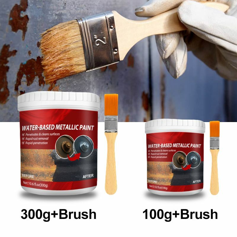 Rust Removal Converter Metallic PaintRust Free Primer Metallic Paint Rust Resistant Radiator Anticorrosion Conversion