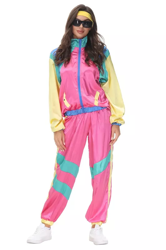 Koppels Hippie Kostuums Voor Vrouwen Mannen Vintage Jaren 80 Rock Disco Cosplay Outfits Carnaval Halloween Feest Fantasia Verkleden