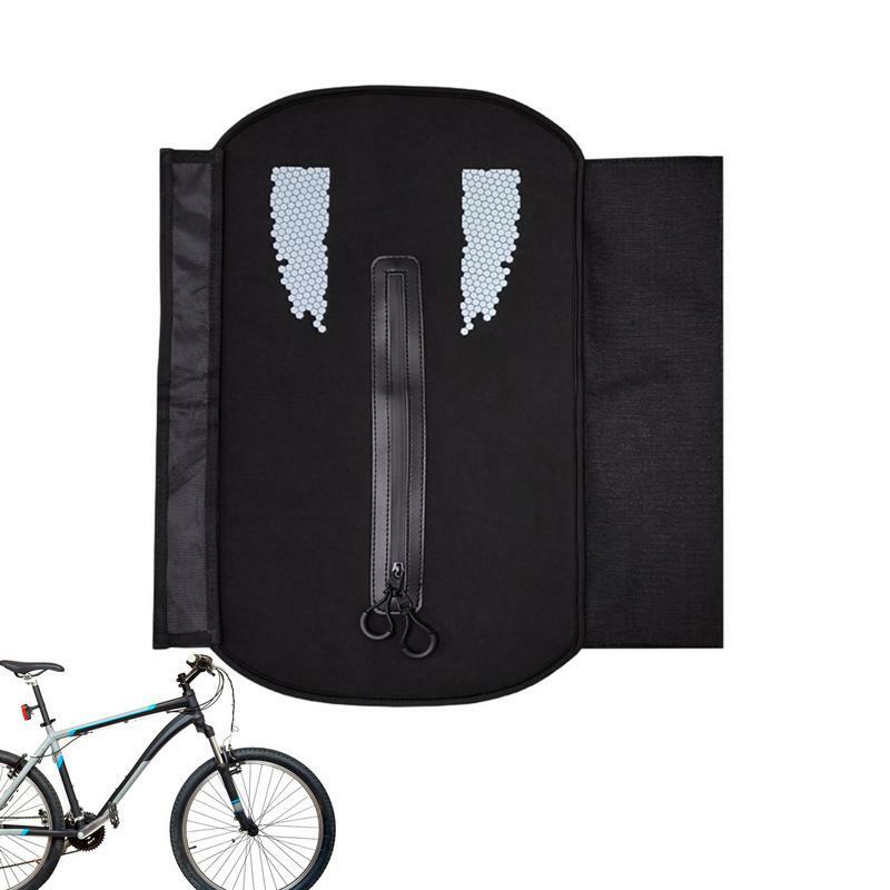 حقيبة بطارية دراجة مقاوم للماء مع شرائط عاكسة ، والغبار ، ومكافحة الطين ، والتخزين ، وأغطية للدراجات الإلكترونية