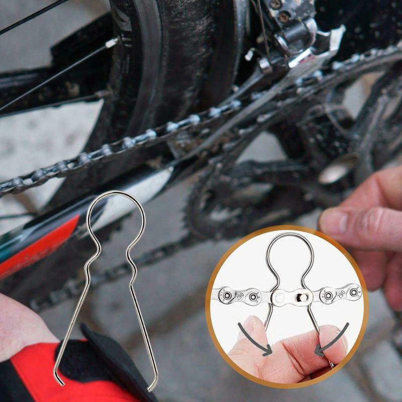 Wielokrotnego użytku łańcuch rowerowy brakujące ogniwo łańcucha ogniwo główne rower brakujące ogniwo łańcucha MTB rower szosowy łańcuch magiczne zapięcie