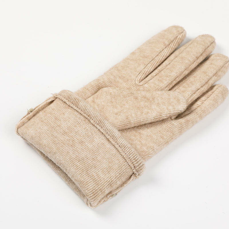 ถุงมือไข่มุกแบบบางสำหรับฤดูใบไม้ร่วงฤดูหนาว