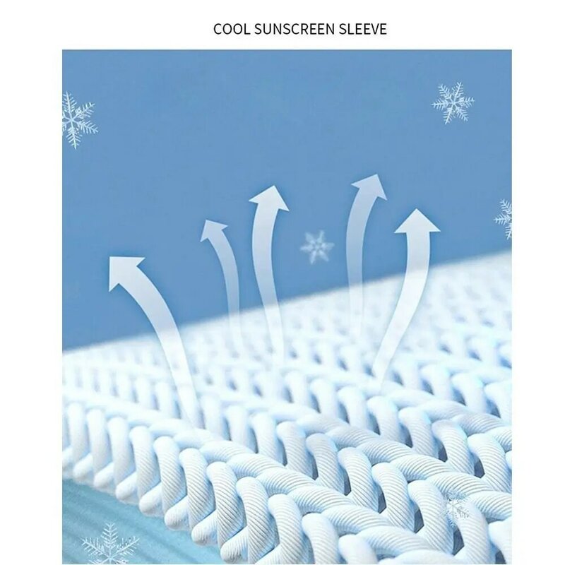 Mangas de protección solar de camuflaje de seda de hielo para hombres, protectores de brazo deportivos absorbentes de sudor de secado rápido, elásticos y transpirables