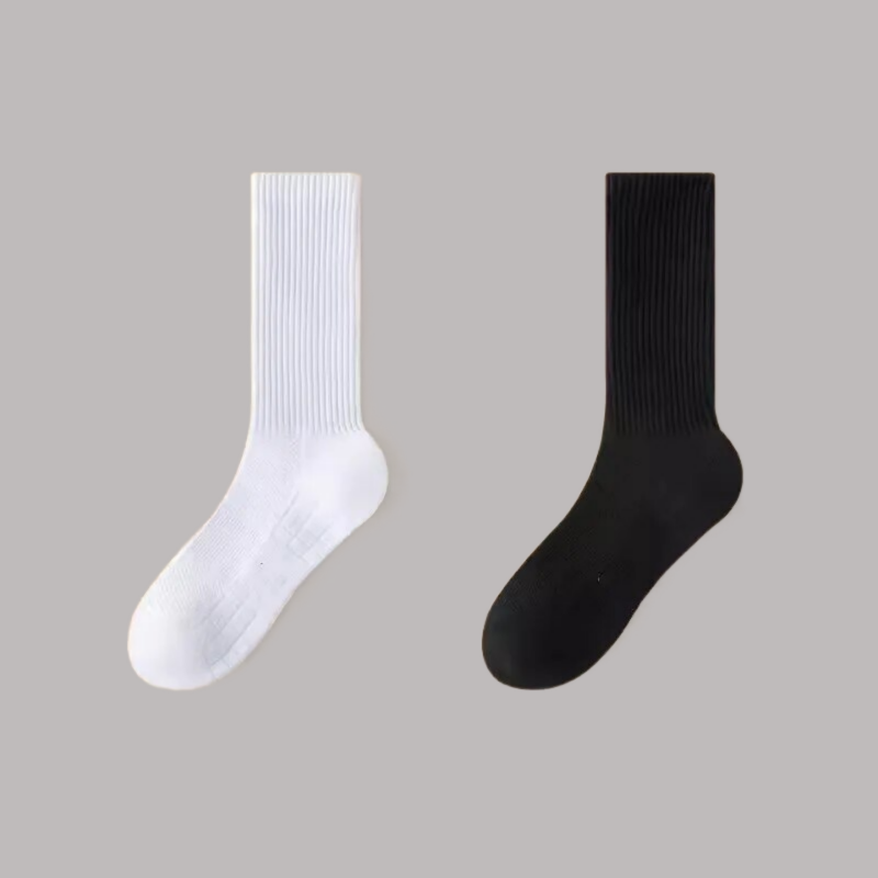 10 Pairs 2024 New Thick-Soled Moisture Wicking Sports Socks with Cushioned Bottoms Perfect for Running and Professional Sports
