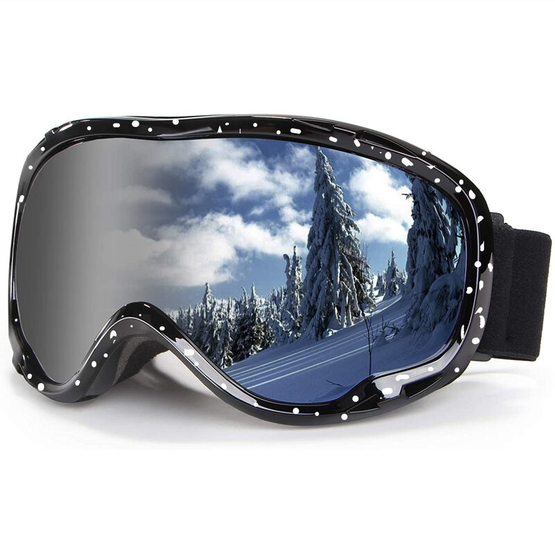 Óculos De Esqui Esféricos, Óculos De Neve, Óculos De Koka Miopia, Anti-Fog, Dupla Camada, Hx20