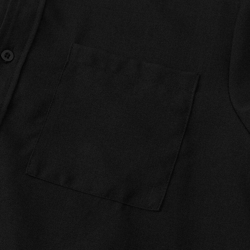 ラウンドカラーの半袖リネンシャツ,カジュアルウェア,韓国のスタイル,高品質の休暇