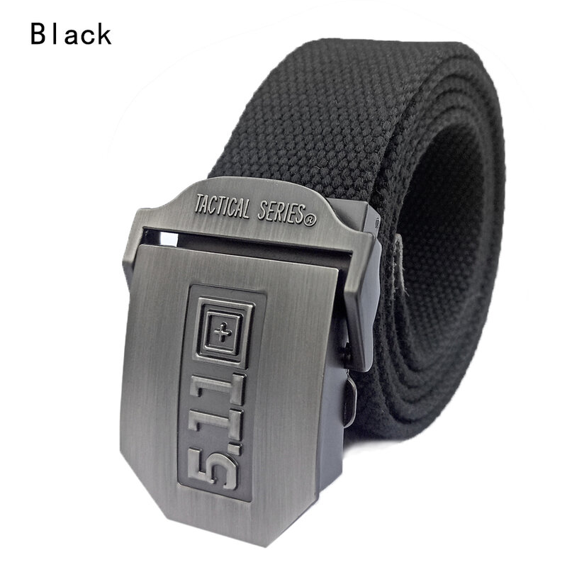 511 Tactical Men Belt Outdoor Hunting Travel Tactic Waist Belt 3.8cm Wide Adjustable Canvas Unisex Jeans Belts Man Pants Belt