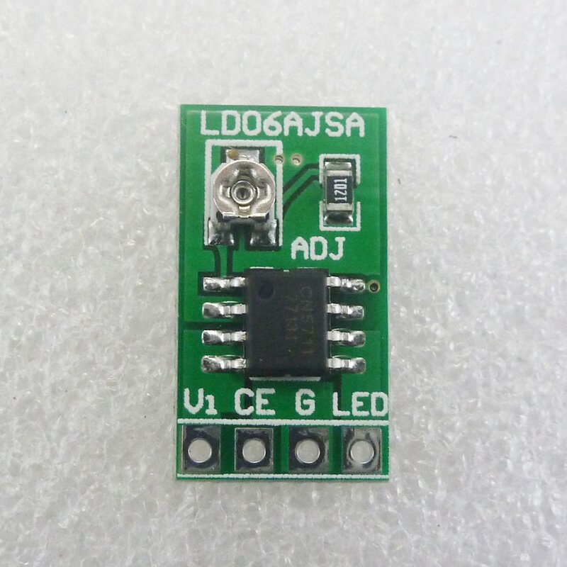 Papan kontrol PWM DC 3.3V 3.7V, papan kontrol LED Driver 30-1500mA arus konstan dapat disesuaikan untuk USB 18650 Li-Ion
