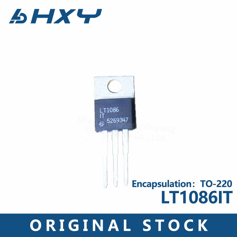 5 Stück lt1086it Paket zu-220 Inline-Chip einstellbare Reglers pannung: 1,25 V Strom: 1,5 a