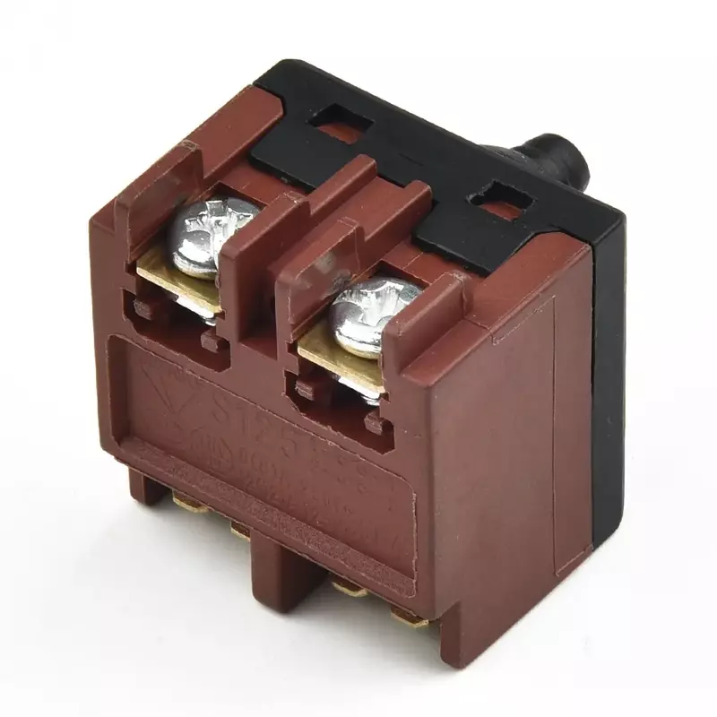 2 szt. Wymiana przełącznika szlifierki kątowej przełącznik wciskany 2.5x2.5cm do szlifierki kątowej 100 akcesoria do polerki elektronarzędzia