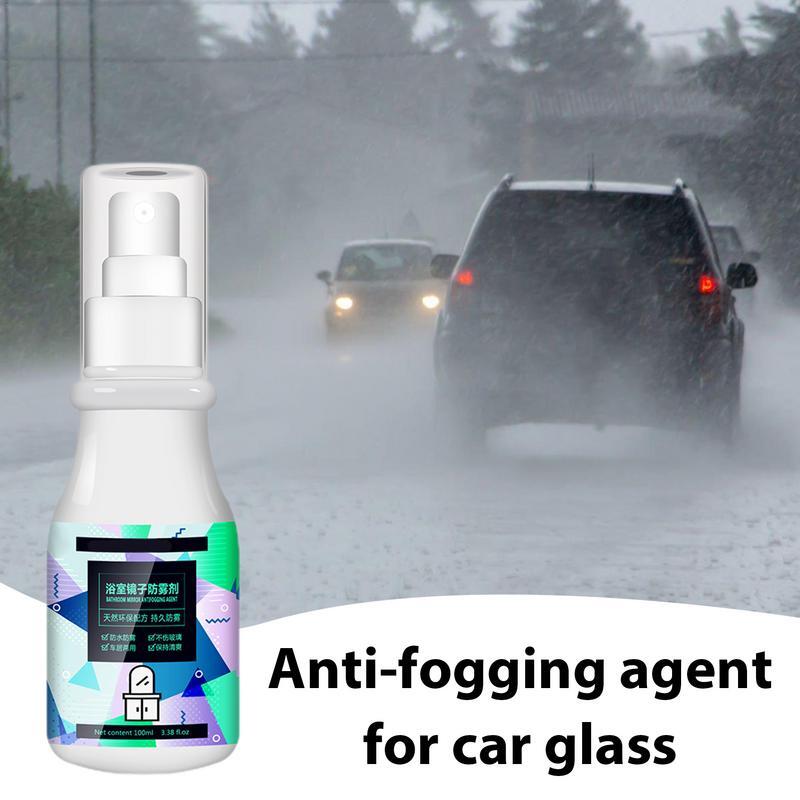 Kacamata pembersih kaca mobil, Anti kabut, untuk kaca depan mobil, agen lapisan Defogger, Kacamata Anti kabut, pembersih lensa semprot untuk jendela mobil