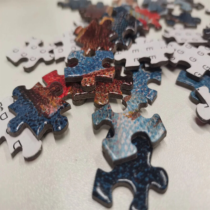 70x50cm 직소 퍼즐 1000 조각 퍼즐 게임 종이 조립 퍼즐 성인 공용, 어린이 장난감 홈 게임 완구