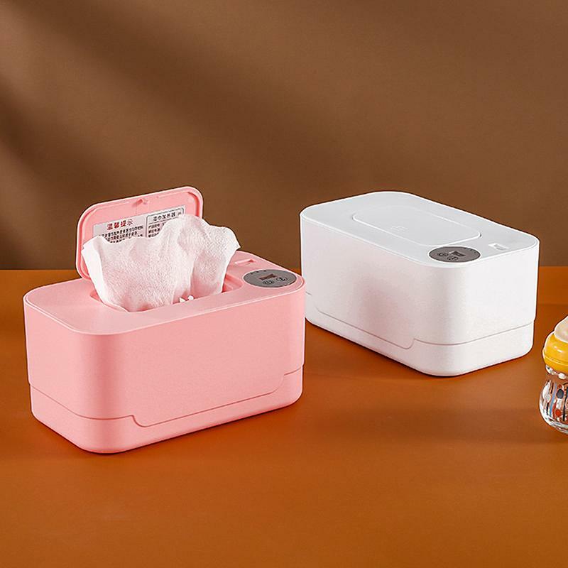 Chauffe-lingettes portable USB pour bébé, support thermique, distributeur de serviettes chaudes, boîte chauffante pour la maison et la voiture, mini chauffe-papier de soie
