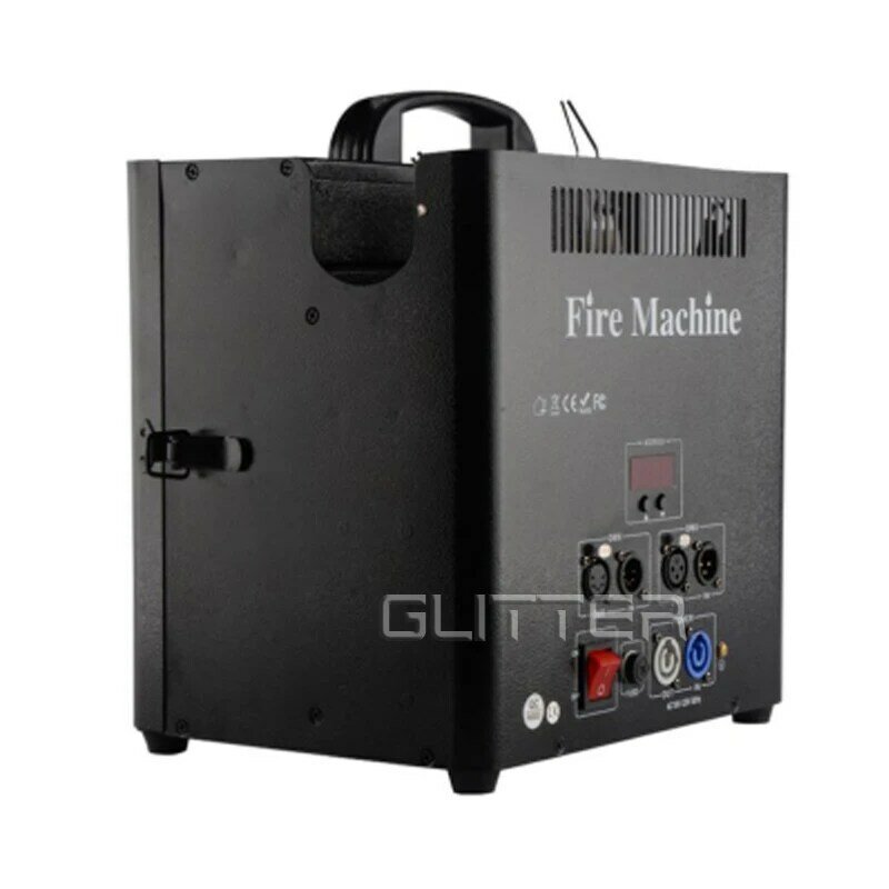 Triple Head DMX Fire Machine, DJ Fire Flame Machine para eventos de festas, 180W, GLC-028, 2Pcs por lote