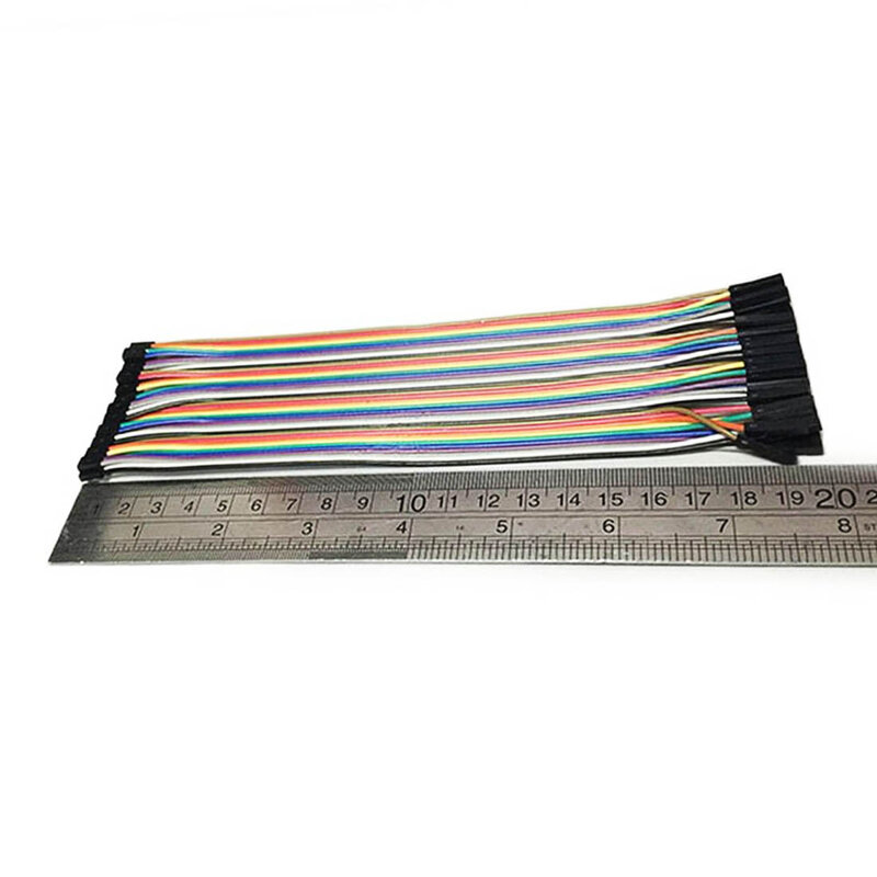40 piezas en fila 40P Cable Dupont 20cm 2mm interruptor a 2,54mm 2P-1P Cable nuevo