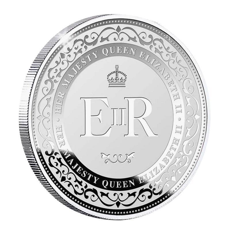 Rainha elizabeth ii memorial coin 1926-2022 apresentando sua majestade rainha elizabeth moedas colecionáveis moedas coleções aniversário