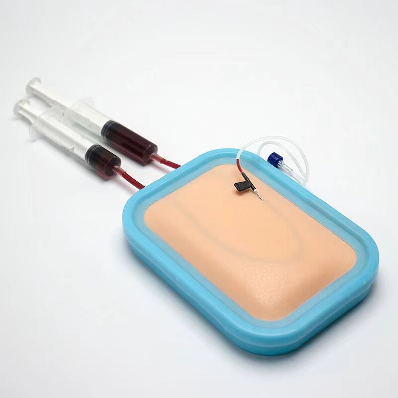 Paquete de entrenamiento de inyección IV, modelo de entrenamiento de silicona, sutura de la piel