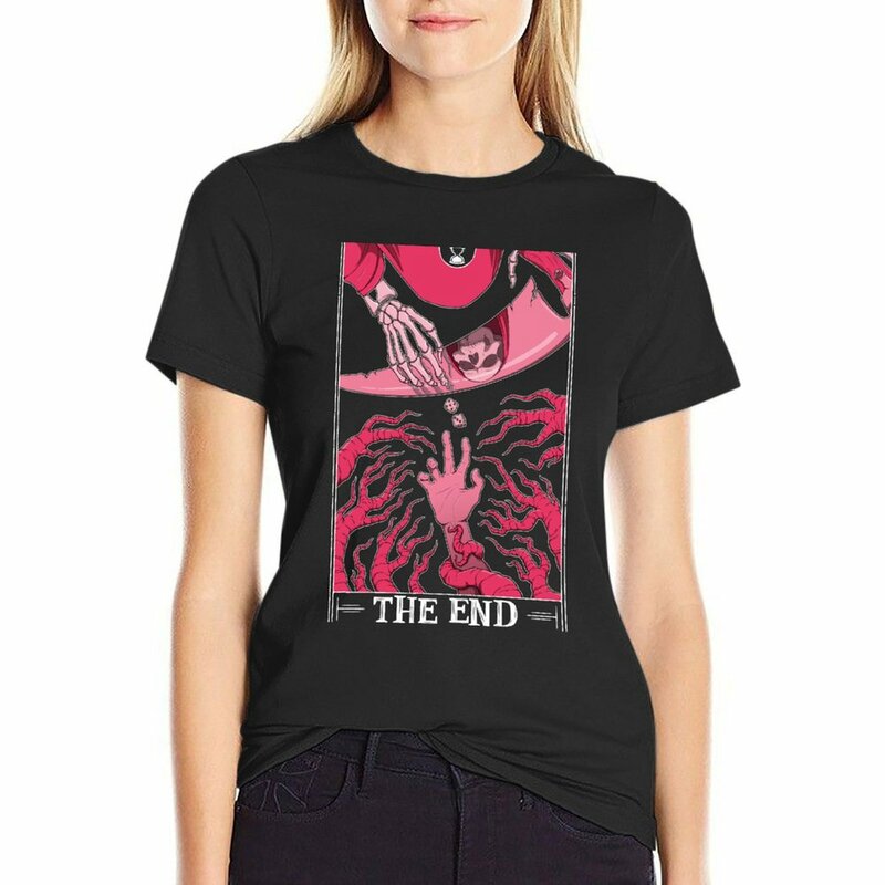 The End Tarotesque (Dark) T-Shirt t-shirts for Women loose fit t shirts for Women graphic