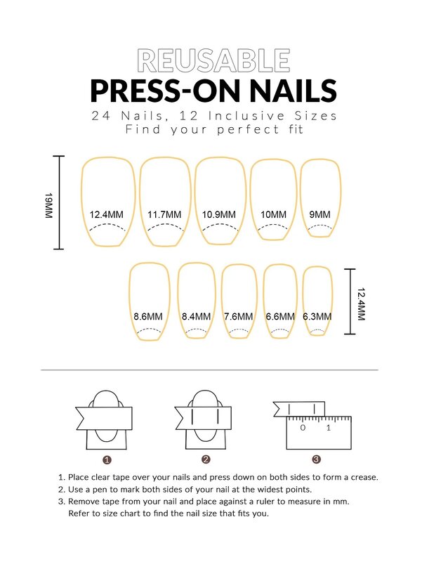 10pcs Ultra-long Fake Nails Removable Long Square Handmade Artificial Nail for Hand Decoration Nail Art