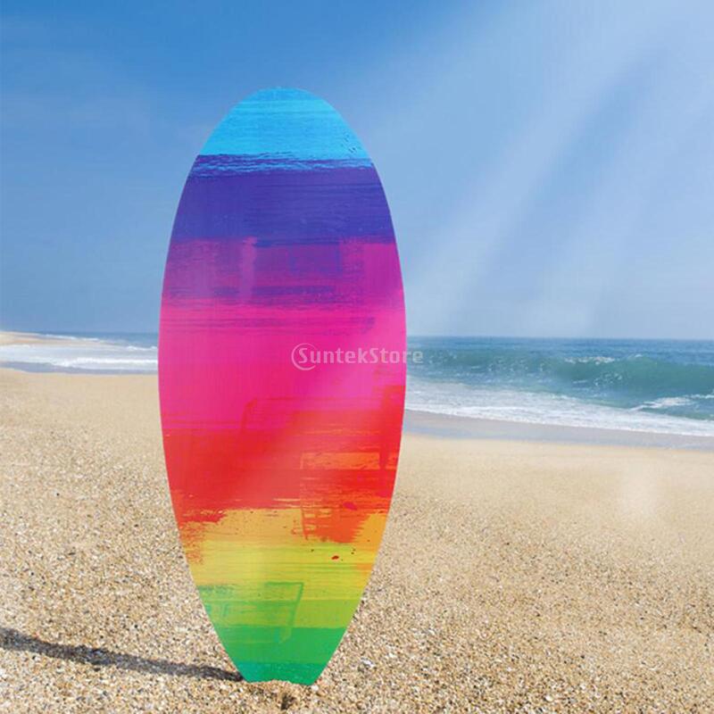 Skim board mit Hochglanz beschichtung stehendes Surfbrett Strand Sand brett kleines Surfbrett für Kinder Teenager Kinder Jungen Mädchen