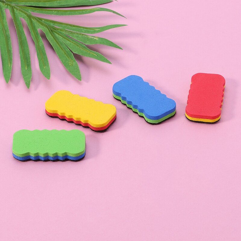 Portable Mini Dry Eraser Board Whiteboard Erasers for Kids Adults Home Classroom