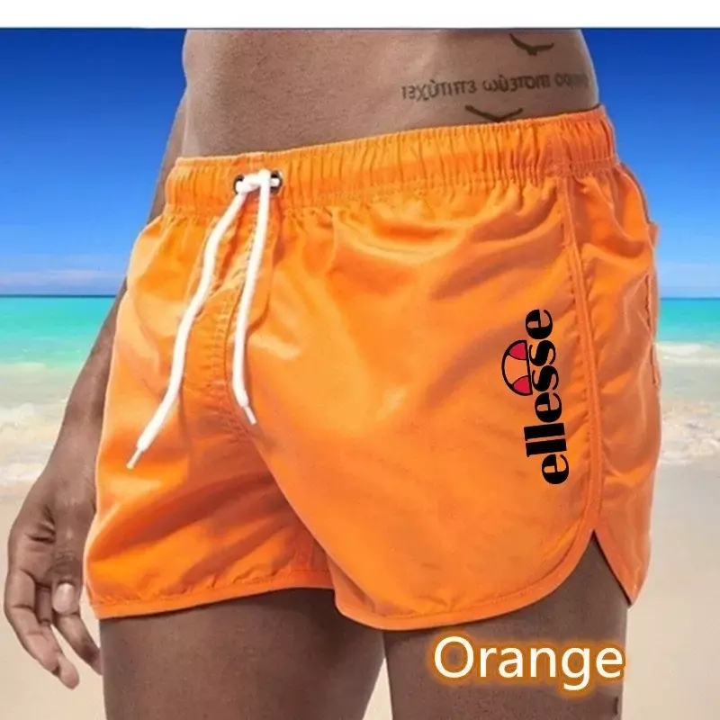 M2024en's pantalones cortos de playa de secado rápido para hombre, bañadores deportivos informales para verano