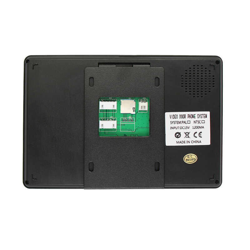SYSD-videoportero WIFI de 7 pulgadas para apartamento, cámara de timbre de 1080P con contraseña y desbloqueo RFID, Tuya