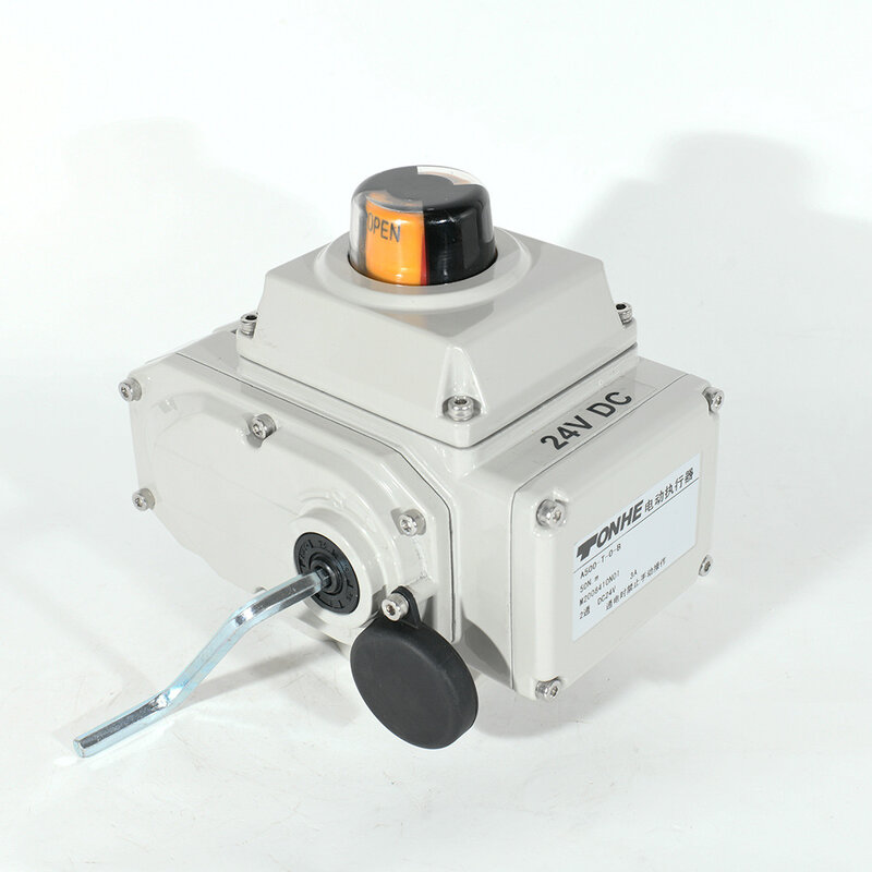 Actuador eléctrico de gran par, válvula eléctrica de calentamiento de agua, interruptor eléctrico, actuador de válvula 50N.m